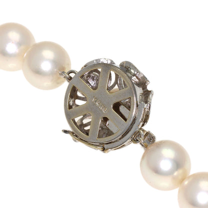Akoya pearl Pearl Necklace Silver 42g　Ladies