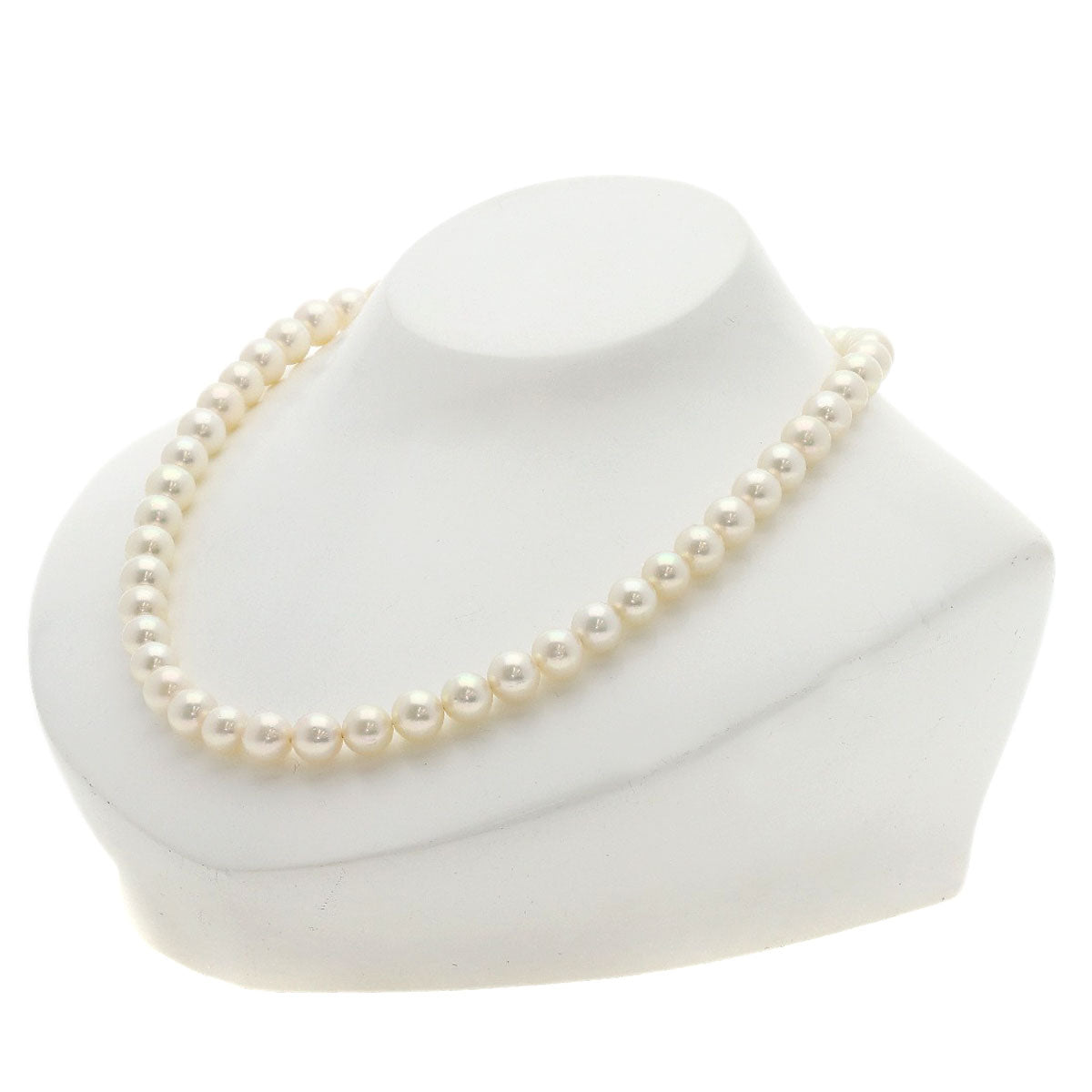 Akoya pearl Pearl Necklace Silver 42g　Ladies