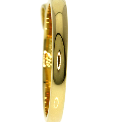 Dior Heart Diamond Ring K18 Yellow Gold Ladies [Used]