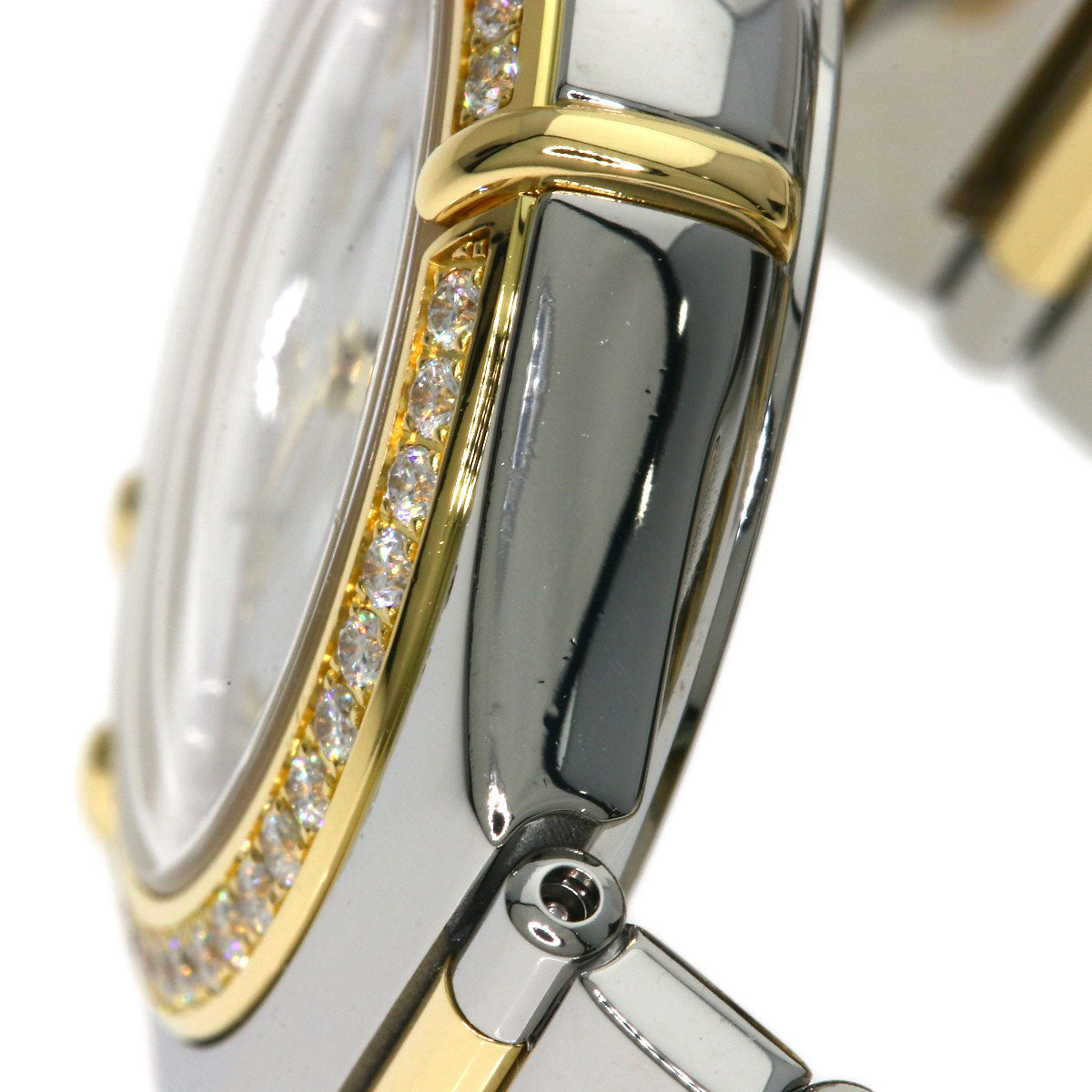 OMEGA Constellation 12P BezelDiamond Watches 1376.75 Stainless Steel/SSxK18YG Ladies