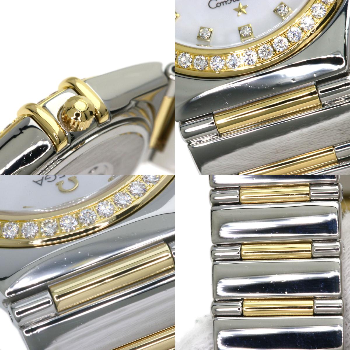 OMEGA Constellation 12P BezelDiamond Watches 1376.75 Stainless Steel/SSxK18YG Ladies