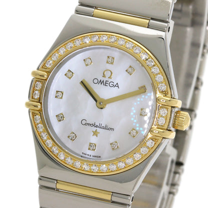 OMEGA Constellation 12P BezelDiamond Watches 1376.75 Stainless Steel/SSxK18YG Ladies