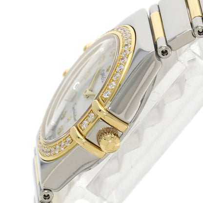 OMEGA Constellation 12P BezelDiamond Watches 1376.75 Stainless Steel/SSxK18YG Ladies