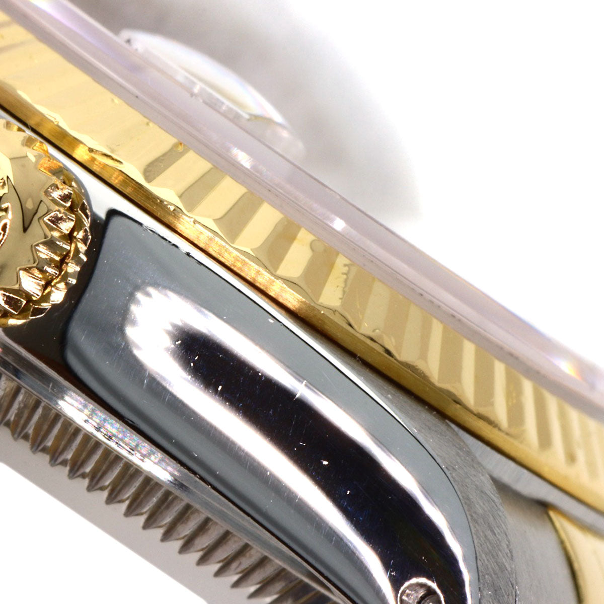 ROLEX DATEJUST 10P Diamond Watches 69173G Stainless Steel/SSxK18YG Ladies