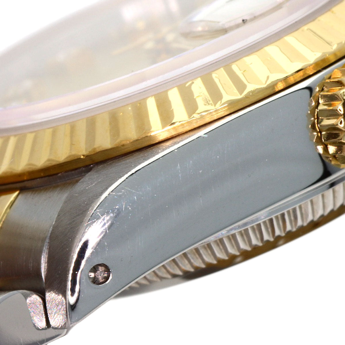 ROLEX DATEJUST 10P Diamond Watches 69173G Stainless Steel/SSxK18YG Ladies