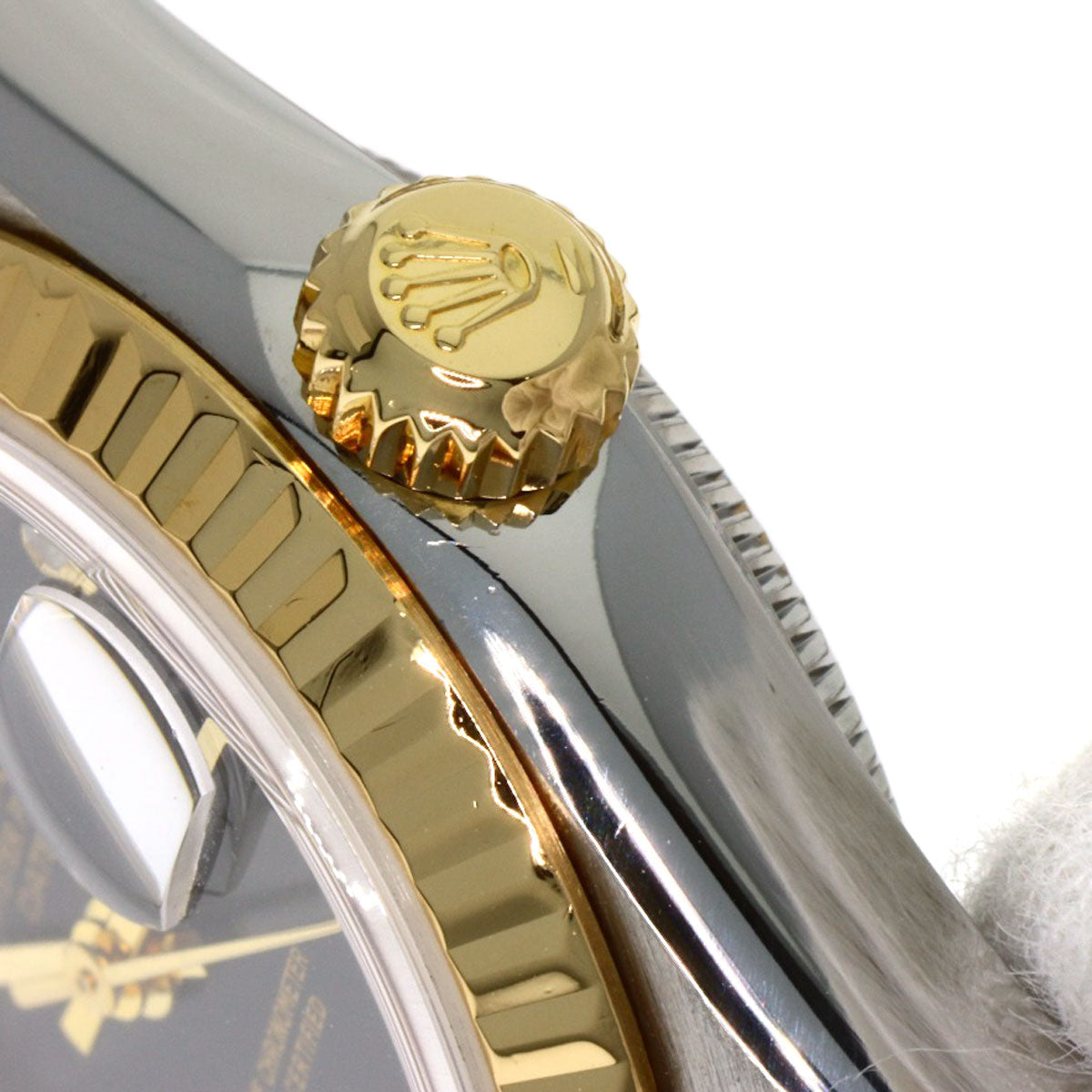 ROLEX DATEJUST 10P Diamond Watches 79173G Stainless Steel/SSxK18YG Ladies