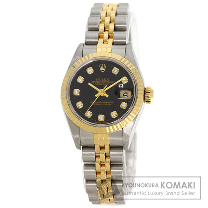 ROLEX DATEJUST 10P Diamond Watches 79173G Stainless Steel/SSxK18YG Ladies