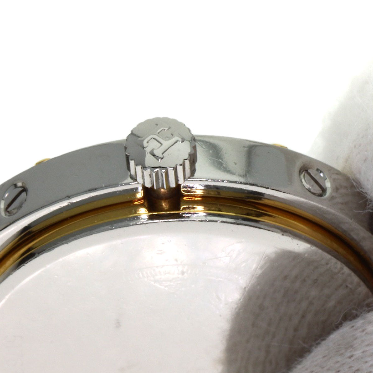 HERMES Clipper Watches Stainless Steel/SSxGP Ladies