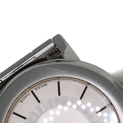 GUCCI Round face Watches 101L Stainless Steel/Stainless Steel Ladies