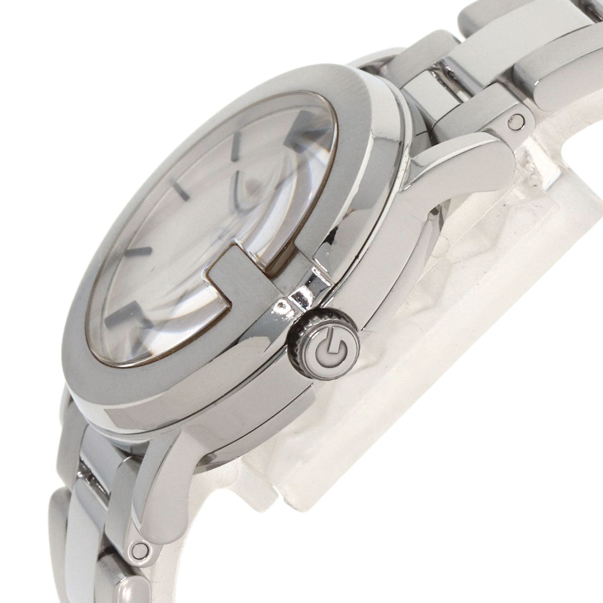 GUCCI Round face Watches 101L Stainless Steel/Stainless Steel Ladies