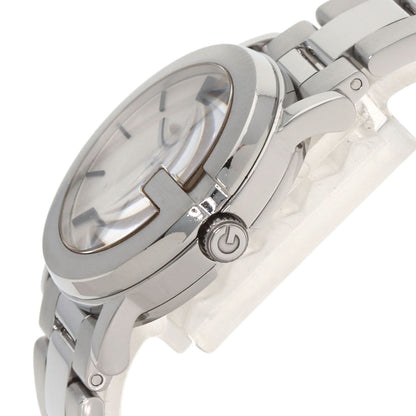 GUCCI Round face Watches 101L Stainless Steel/Stainless Steel Ladies
