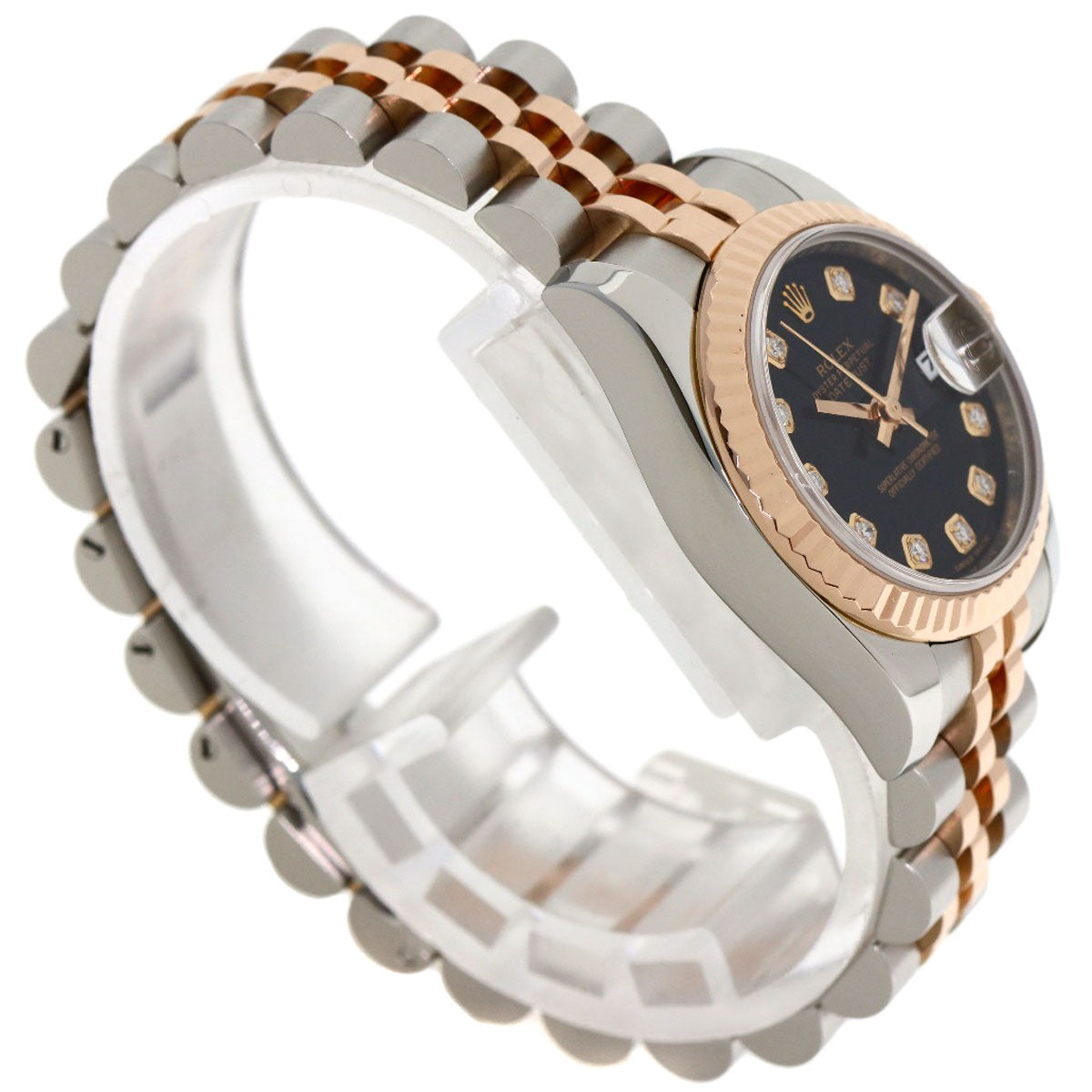 ROLEX DATEJUST 10P Diamond Watches 179171G Stainless Steel/SSxK18PG Ladies
