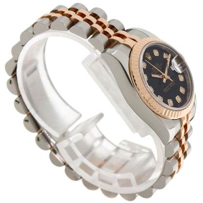 ROLEX DATEJUST 10P Diamond Watches 179171G Stainless Steel/SSxK18PG Ladies