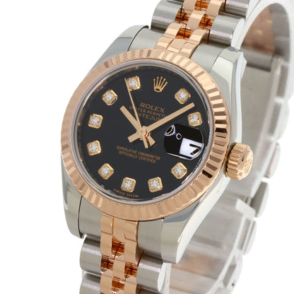 ROLEX DATEJUST 10P Diamond Watches 179171G Stainless Steel/SSxK18PG Ladies