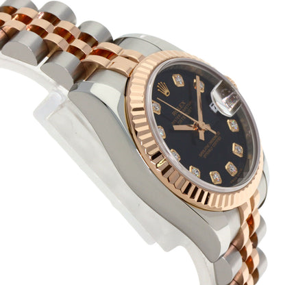 ROLEX DATEJUST 10P Diamond Watches 179171G Stainless Steel/SSxK18PG Ladies
