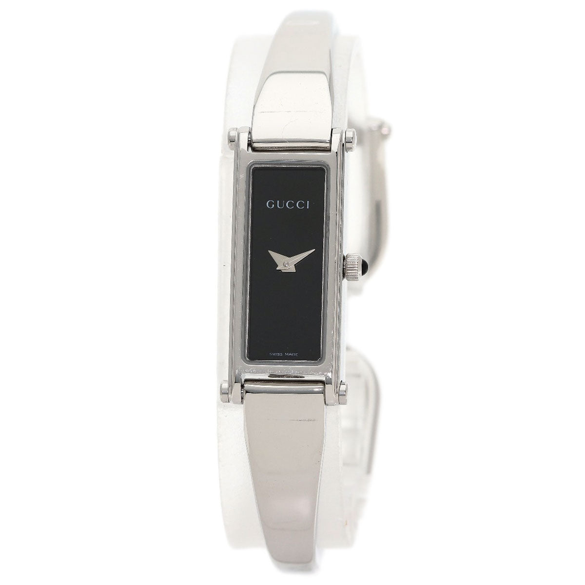 GUCCI Square face Watches 1500L Stainless Steel/Stainless Steel Ladies