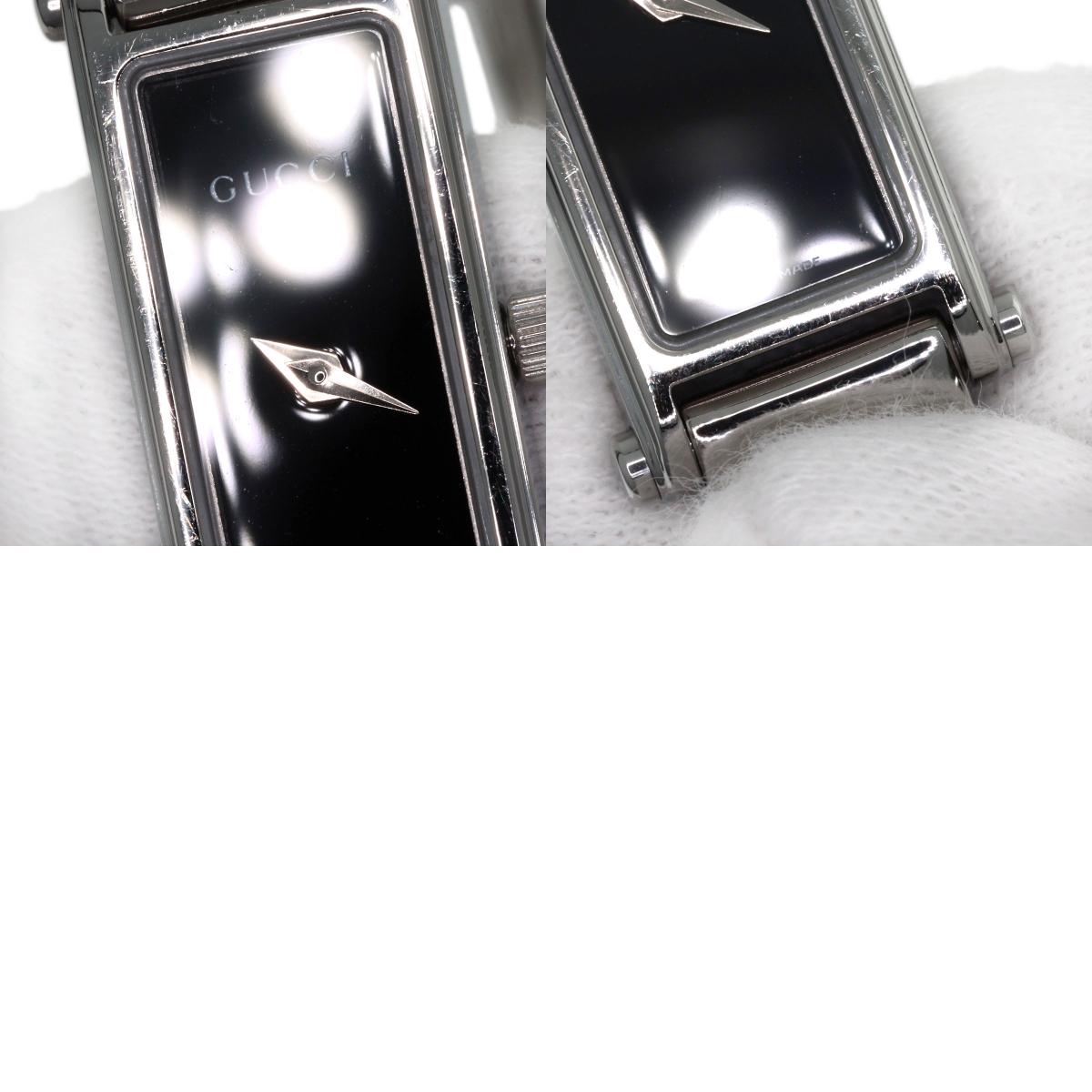 GUCCI Square face Watches 1500L Stainless Steel/Stainless Steel Ladies