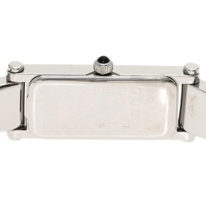 GUCCI Square face Watches 1500L Stainless Steel/Stainless Steel Ladies