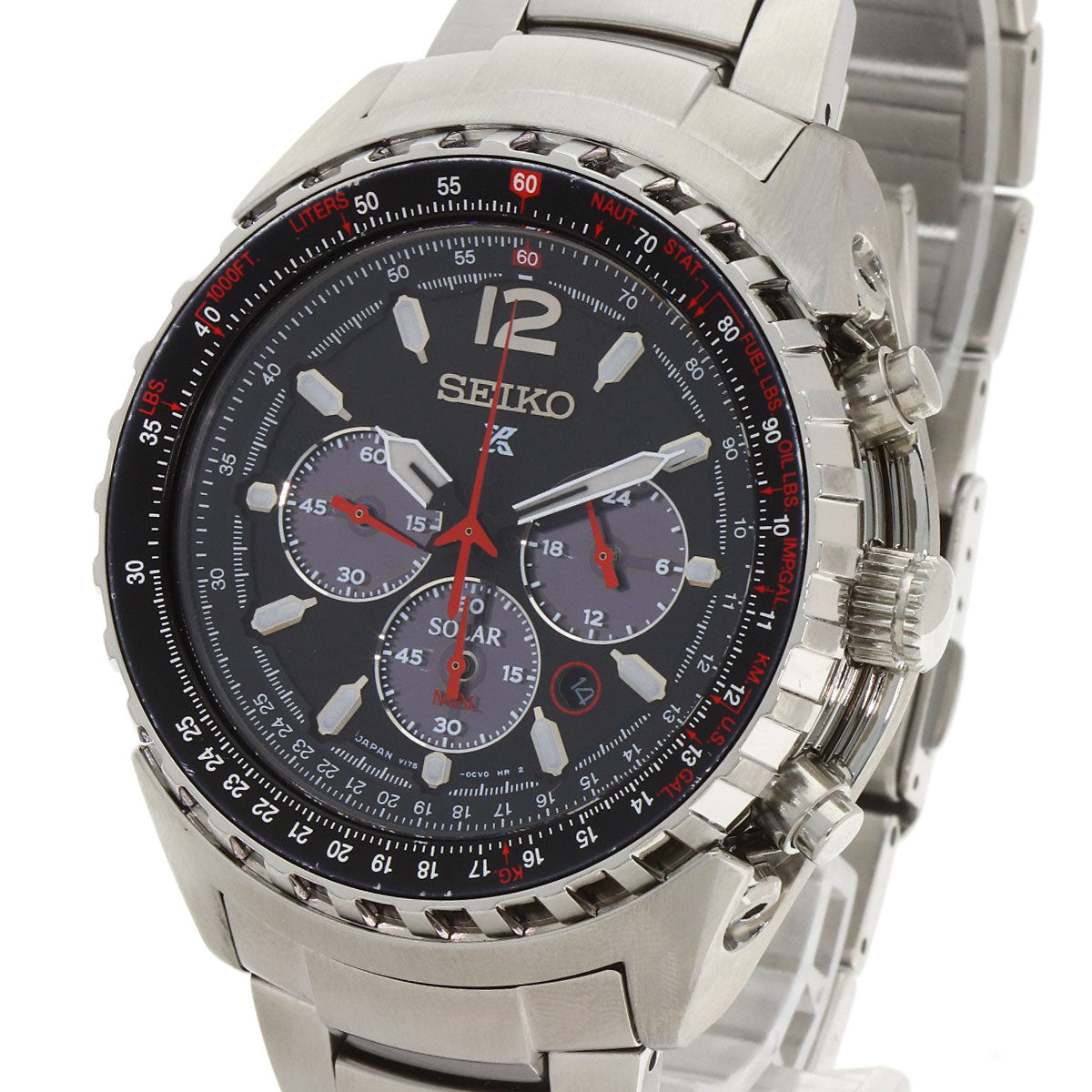 SEIKO Prospex Sky Professional Watches SBDL025 Stainless Steel/Stainless Steel mens