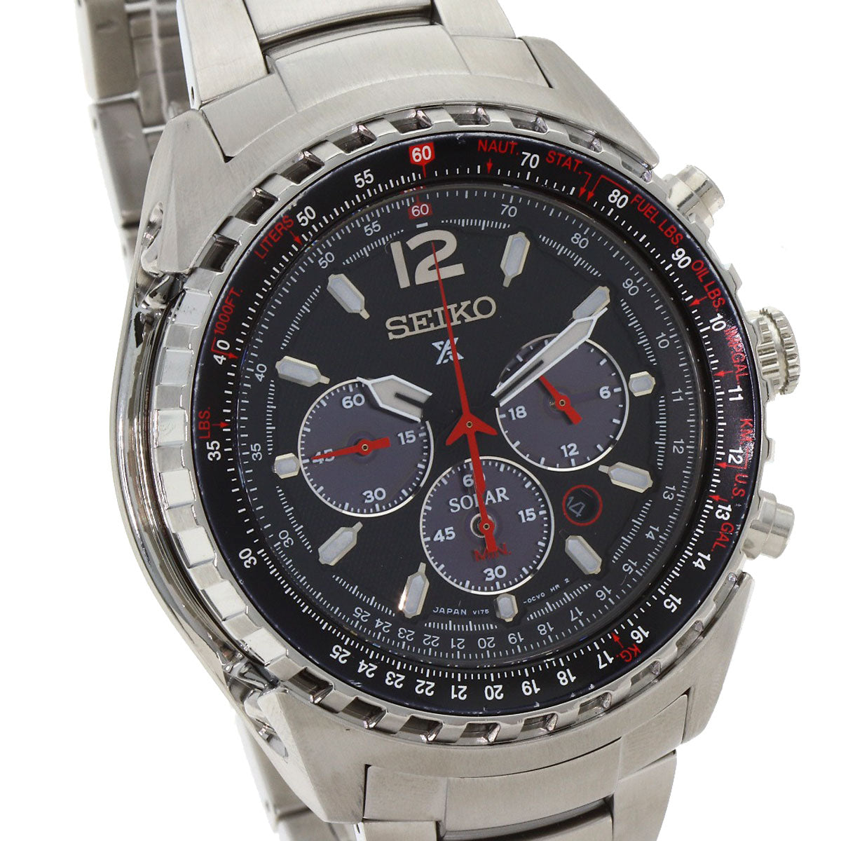 SEIKO Prospex Sky Professional Watches SBDL025 Stainless Steel/Stainless Steel mens