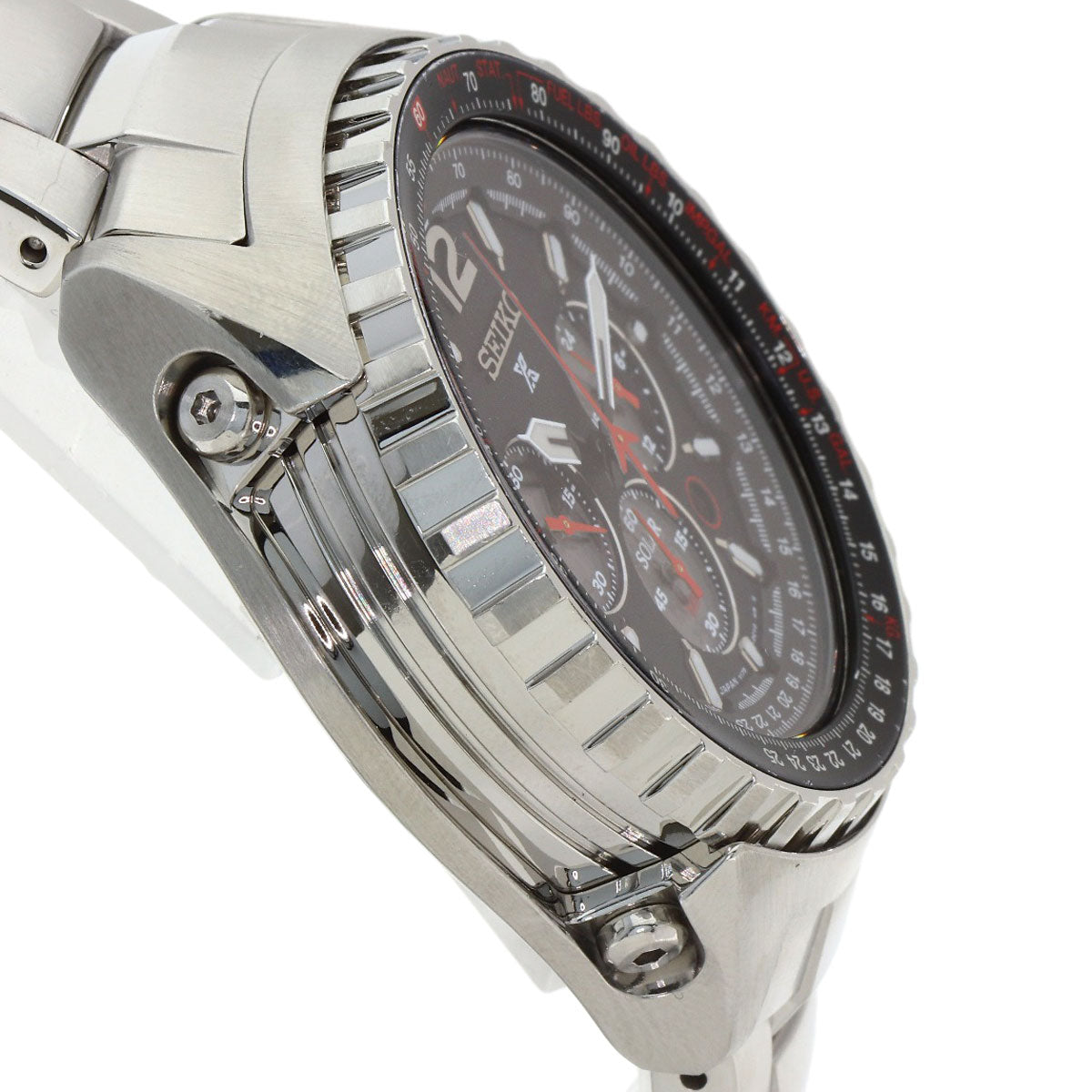 SEIKO Prospex Sky Professional Watches SBDL025 Stainless Steel/Stainless Steel mens