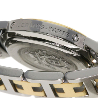HERMES Clipper Watches CL4.220 Stainless Steel/SSxGP Ladies