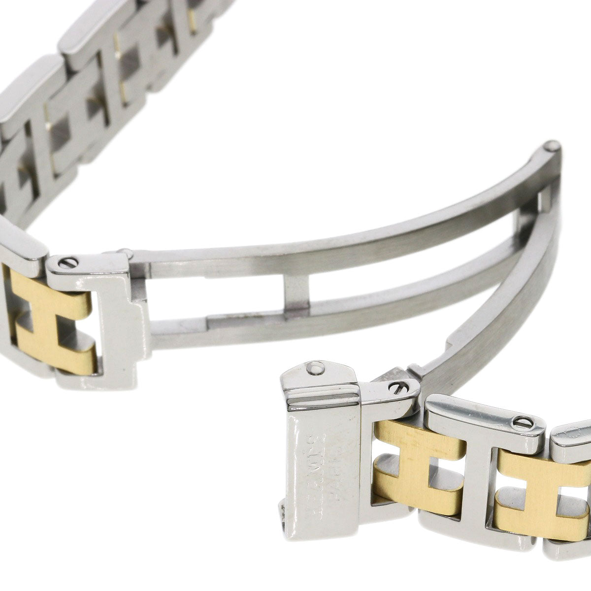 HERMES Clipper Watches CL4.220 Stainless Steel/SSxGP Ladies
