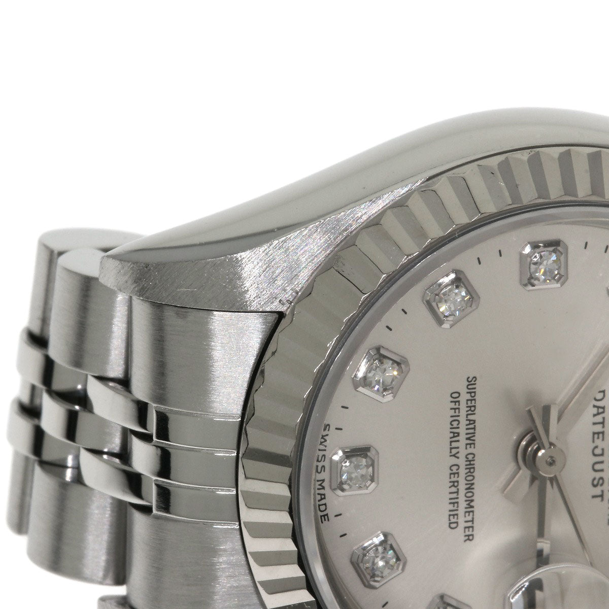 ROLEX DATEJUST 10P Diamond Watches 69174G Stainless Steel/Stainless Steel Ladies