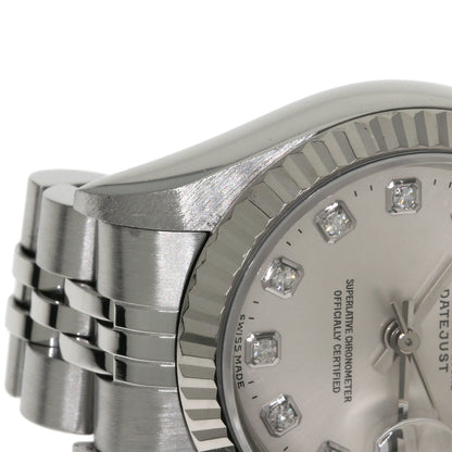 ROLEX DATEJUST 10P Diamond Watches 69174G Stainless Steel/Stainless Steel Ladies