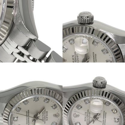 ROLEX DATEJUST 10P Diamond Watches 69174G Stainless Steel/Stainless Steel Ladies