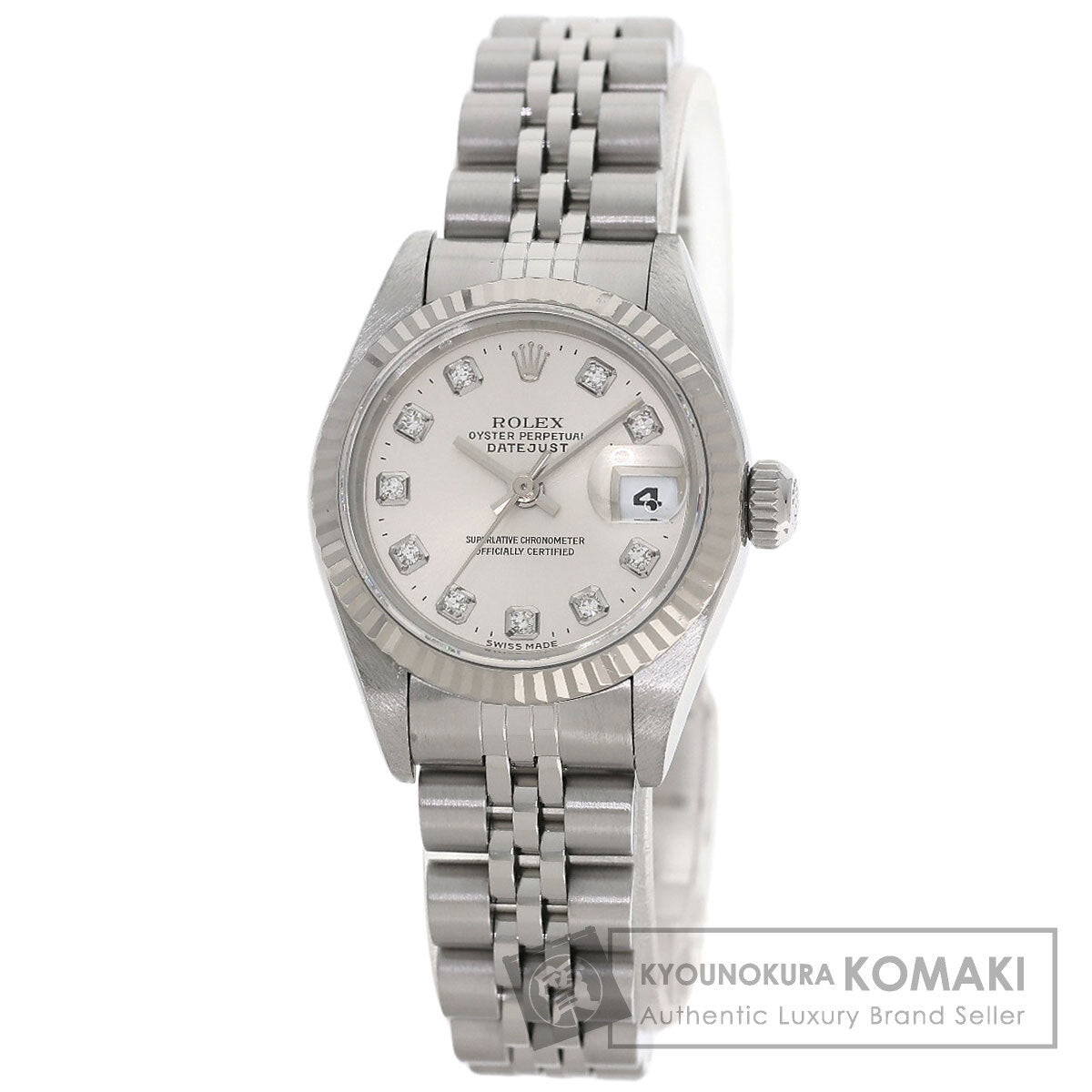 ROLEX DATEJUST 10P Diamond Watches 69174G Stainless Steel/Stainless Steel Ladies