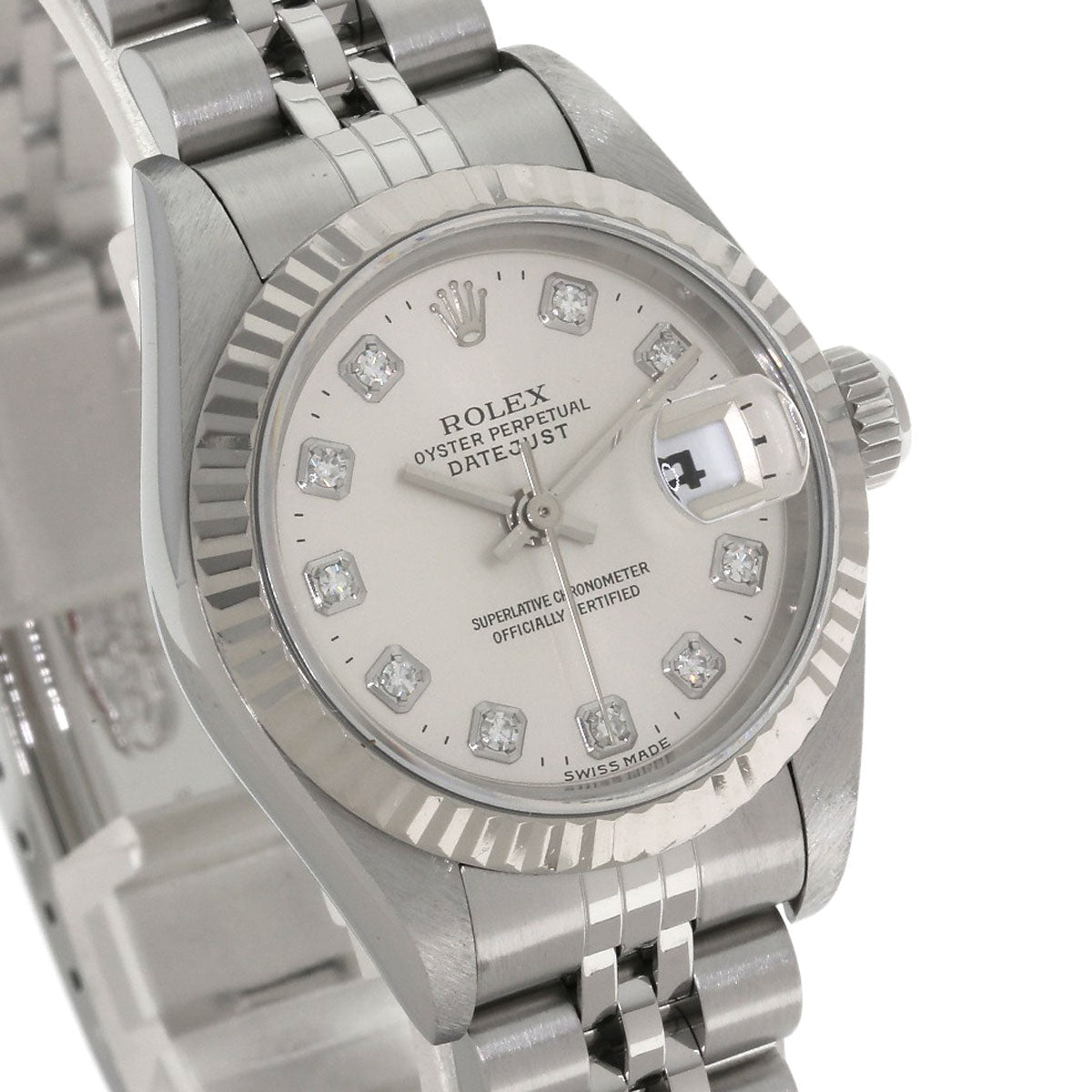 ROLEX DATEJUST 10P Diamond Watches 69174G Stainless Steel/Stainless Steel Ladies