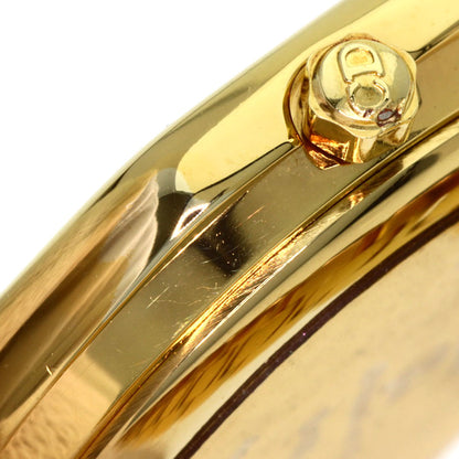 CHRISTIAN DIOR Octagon Watches D48-153 Gold Plated/Gold Plated Ladies