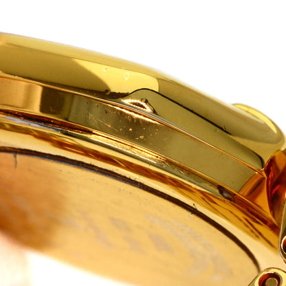 CHRISTIAN DIOR Octagon Watches D48-153 Gold Plated/Gold Plated Ladies