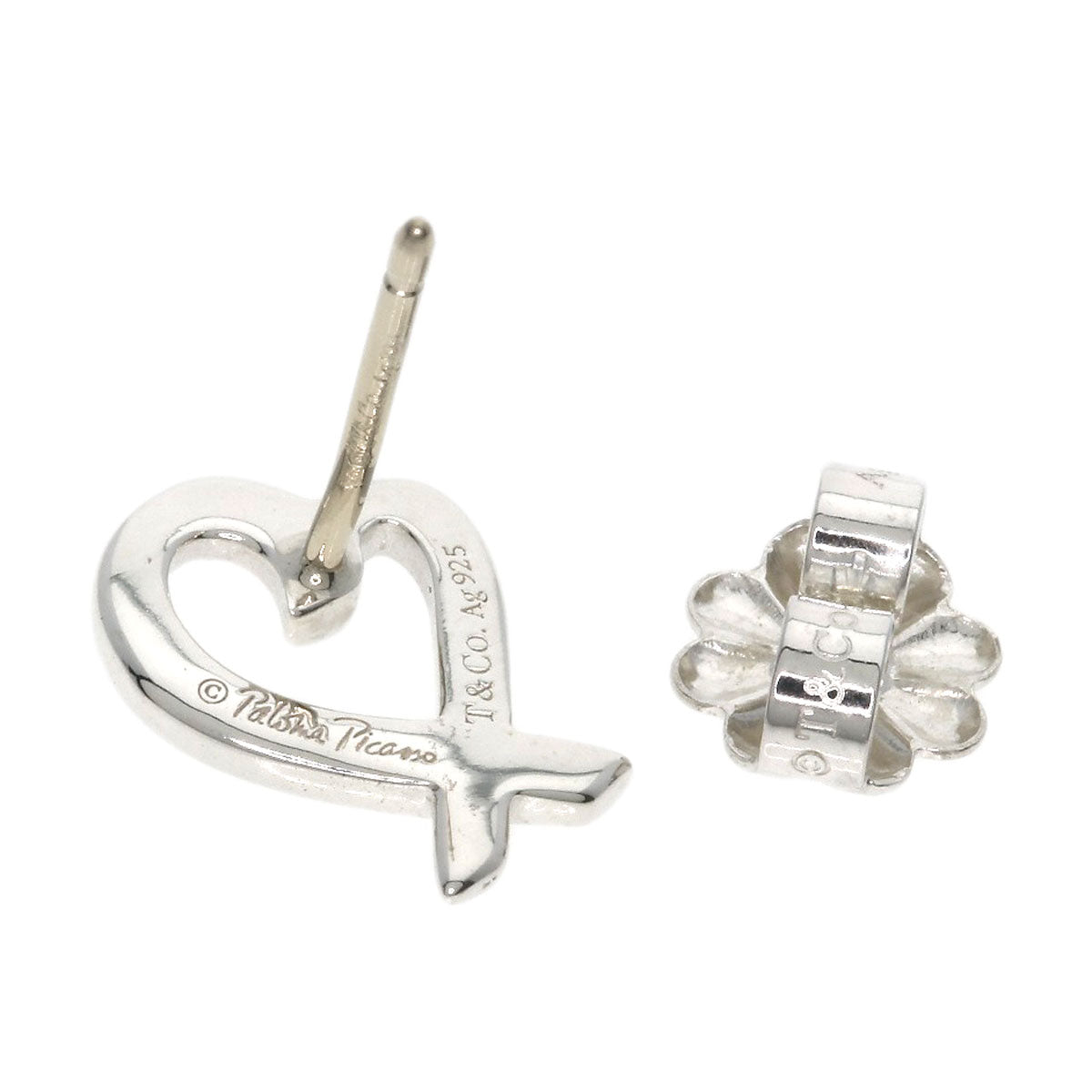 TIFFANY&Co. Mini Loving Heart (Single Earring Only) earring Silver Ladies [Used]