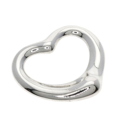 TIFFANY&Co. Open heart Pendant top Silver Ladies [Used]