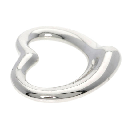 TIFFANY&Co. Open heart Pendant top Silver Ladies [Used]