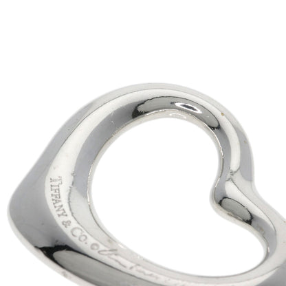 TIFFANY&Co. Open heart Pendant top Silver Ladies [Used]