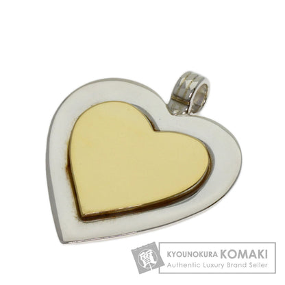 TIFFANY&Co. heart Pendant top K18 Yellow Gold SVLadies [Used]