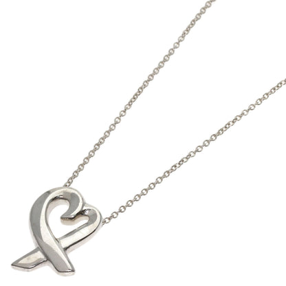 TIFFANY&Co. Loving heart Necklace Silver Ladies [Used]