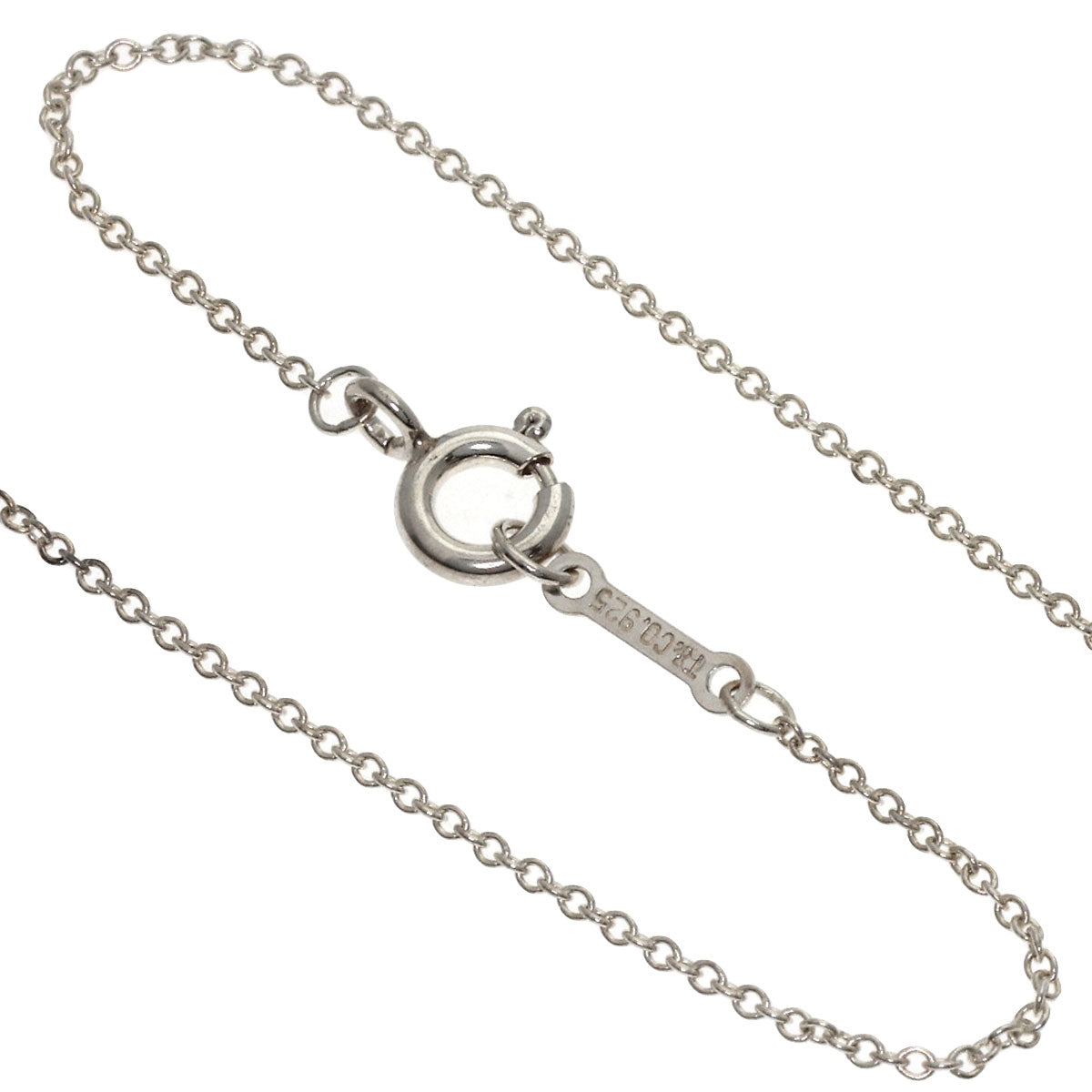 TIFFANY&Co. Loving heart Necklace Silver Ladies [Used]