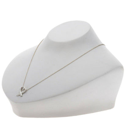 TIFFANY&Co. Loving heart Necklace Silver Ladies [Used]