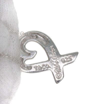 TIFFANY&Co. Loving heart Necklace Silver Ladies [Used]