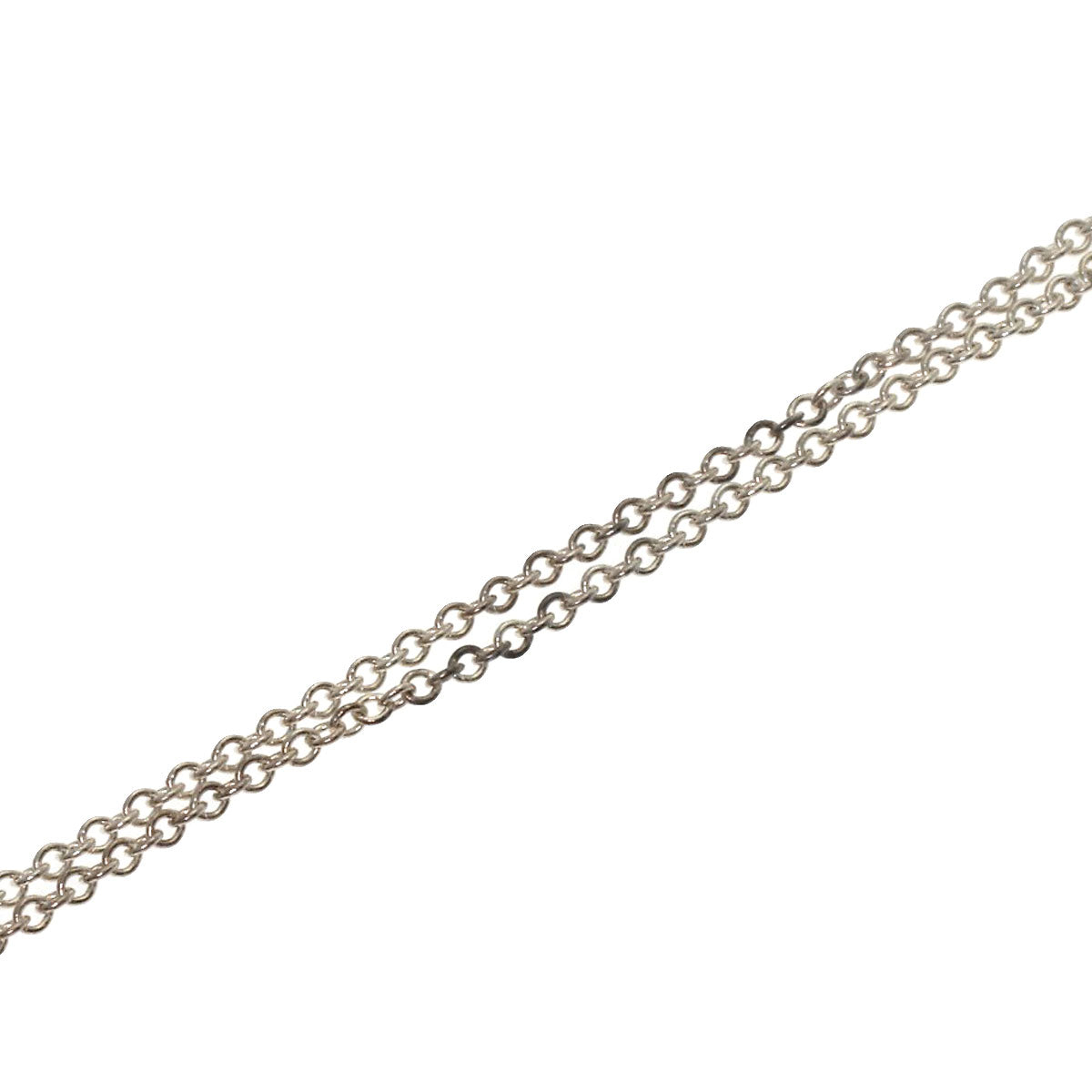 TIFFANY&Co. Loving heart Necklace Silver Ladies [Used]