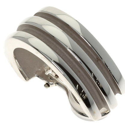 TIFFANY&Co. Grooved double line Earring Silver Ladies [Used]