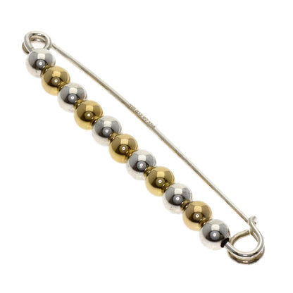 TIFFANY&Co. Ball combination Brooch Silver K14 Yellow GoldLadies [Used]