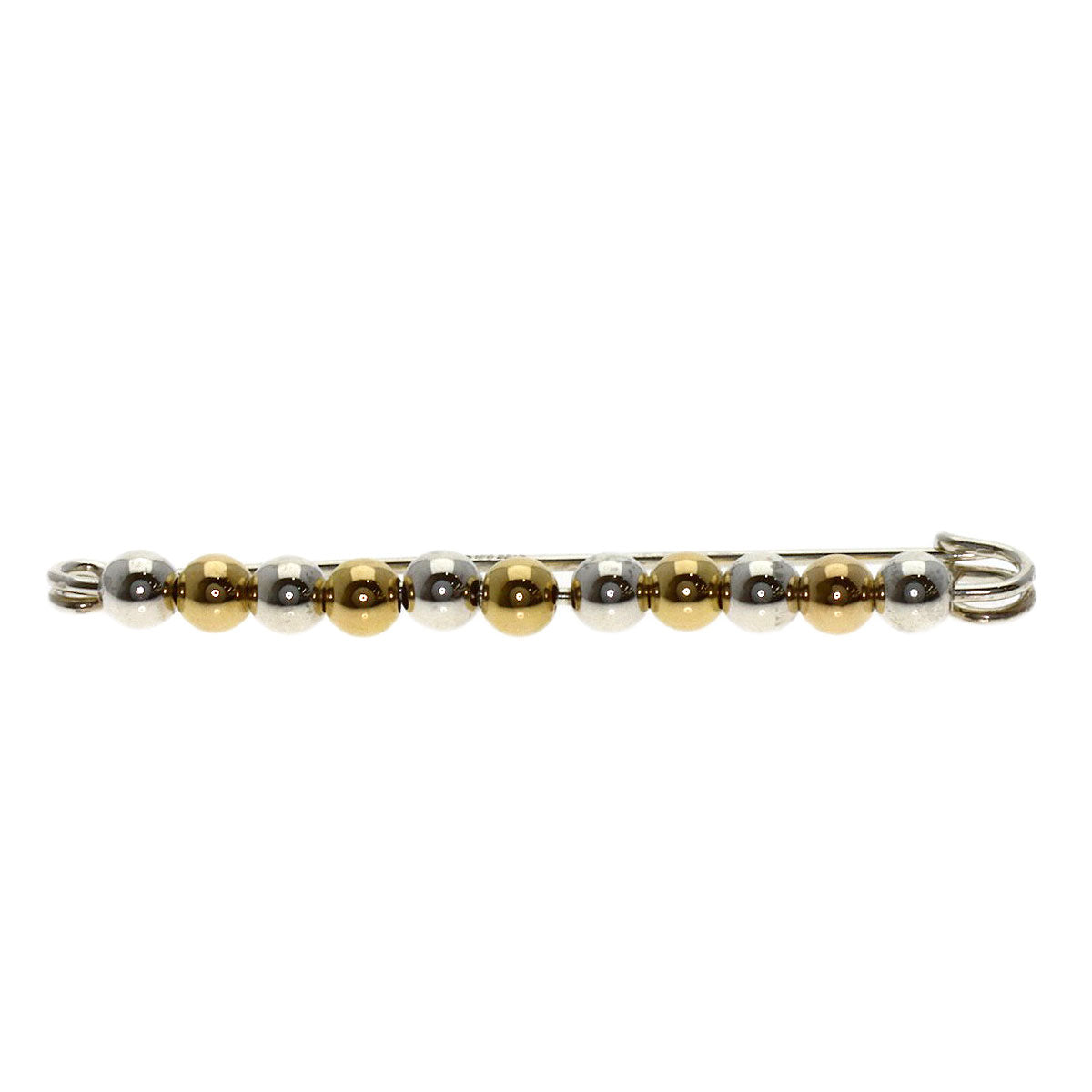 TIFFANY&Co. Ball combination Brooch Silver K14 Yellow GoldLadies [Used]