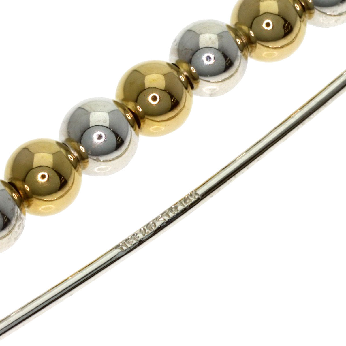 TIFFANY&Co. Ball combination Brooch Silver K14 Yellow GoldLadies [Used]