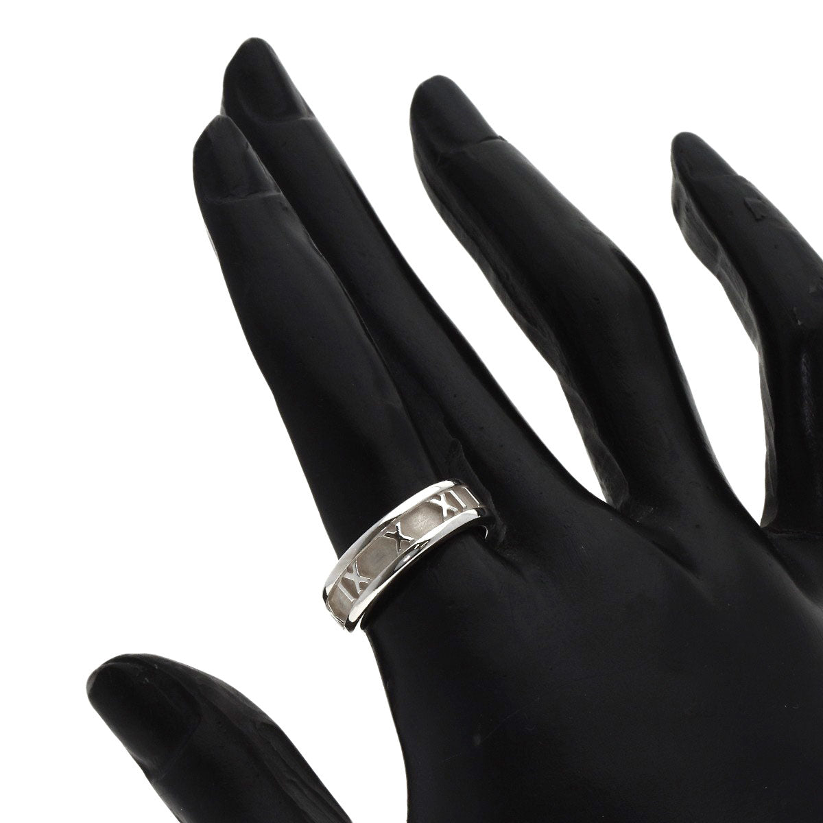TIFFANY&Co. Atlas Ring Silver Ladies [Used]
