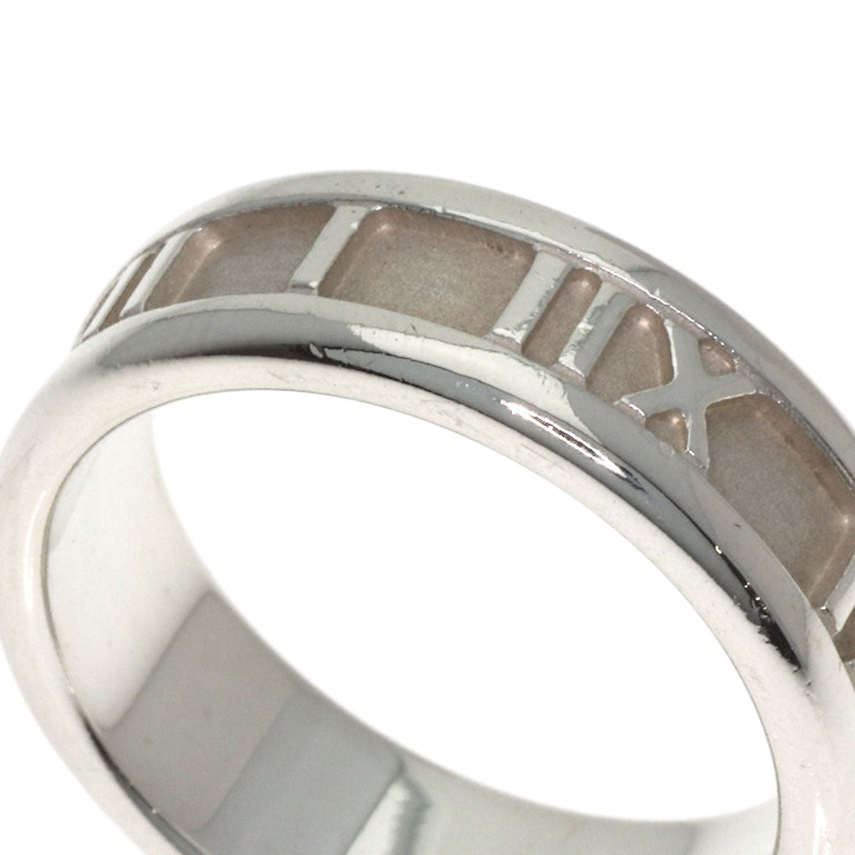 TIFFANY&Co. Atlas Ring Silver Ladies [Used]
